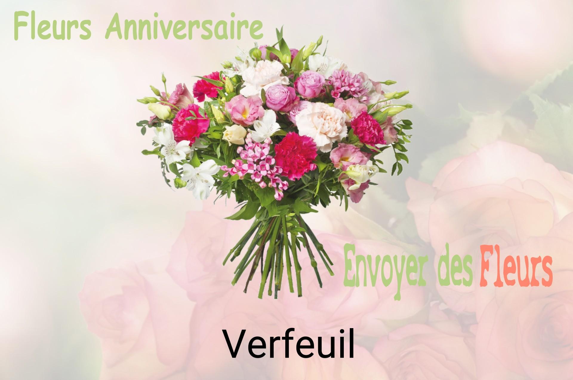 Bouquet de fleurs d’anniversaire livré à Verfeuil