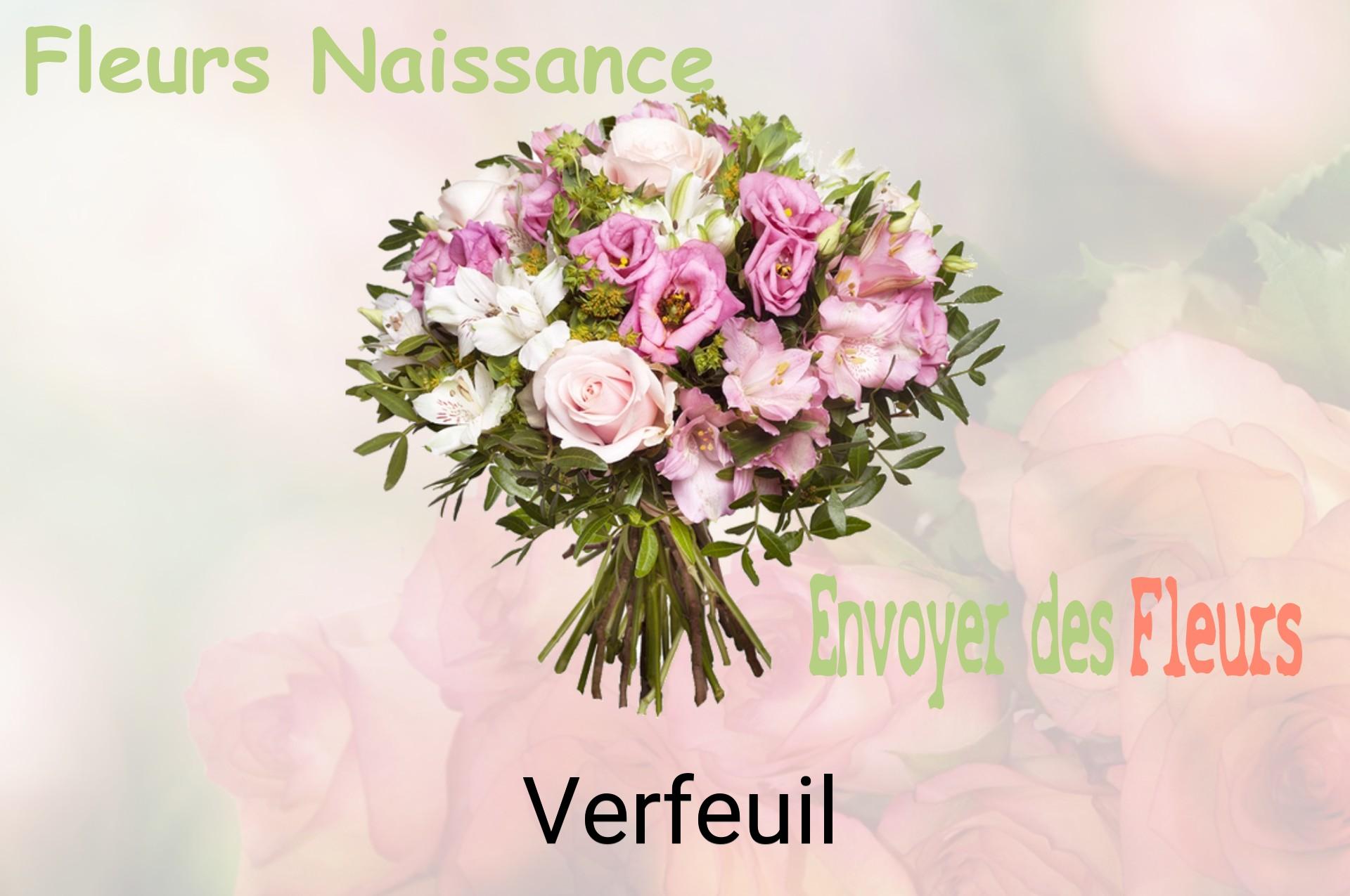 Bouquet de fleurs de naissance livré à Verfeuil